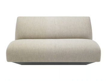 MANFRED SF2091 - Modular 2 seater fabric sofa by Andreu World - view 2